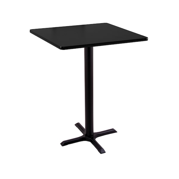 42" 211 Black Table, 30" x 30" Square Top
